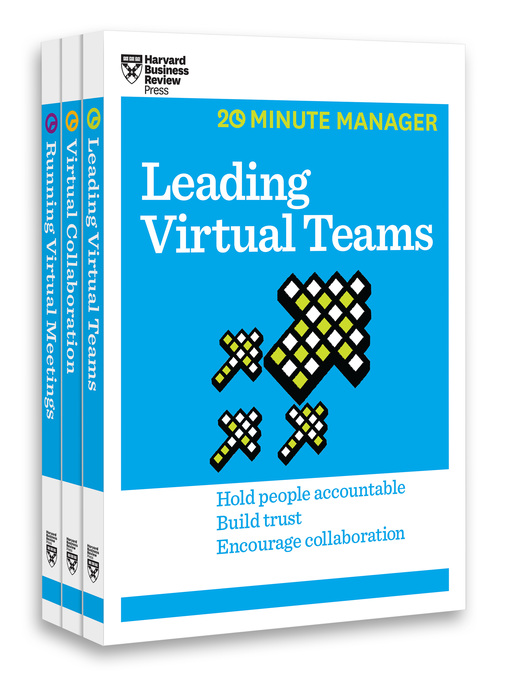 Title details for The Virtual Manager Collection (3 Books) (HBR 20-Minute Manager Series) by Harvard Business Review - Available